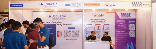 Company booths